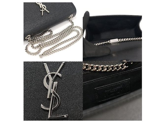 Saint Laurent Borsa a Spalla Kate Small Monogramma Classico - vista 6