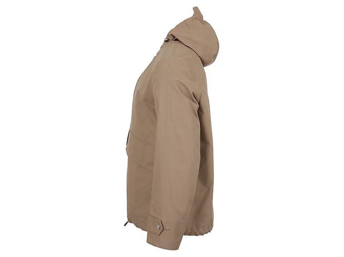 Brunello Cucinelli Giacca con cappuccio e coulisse Marrone - vista 3