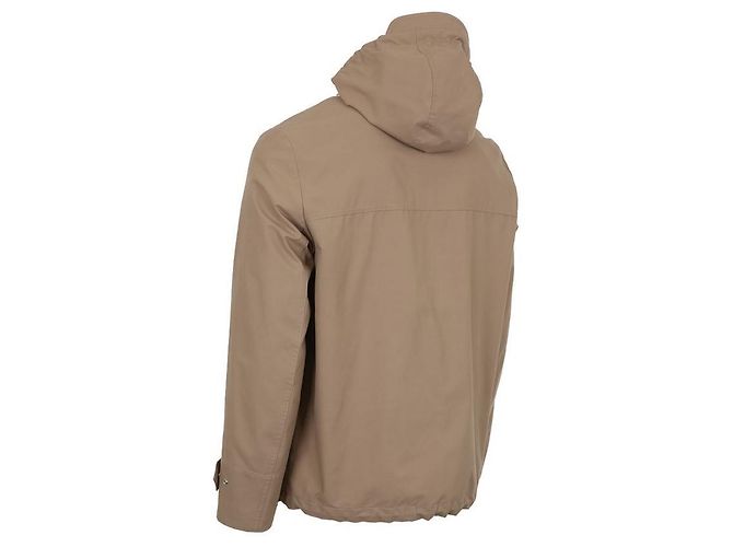 Brunello Cucinelli Giacca con cappuccio e coulisse Marrone - vista 4
