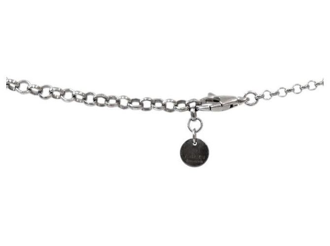 Gucci Collar de plata entrelazado - vista 3