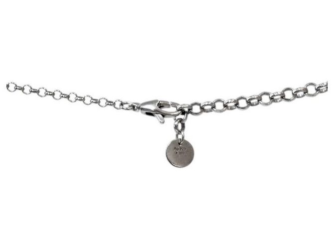 Gucci Collar de plata entrelazado - vista 4