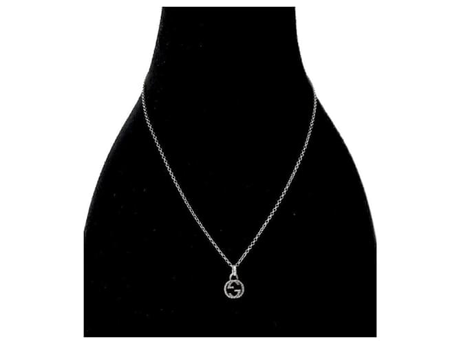 Gucci Collar de plata entrelazado - vista 5