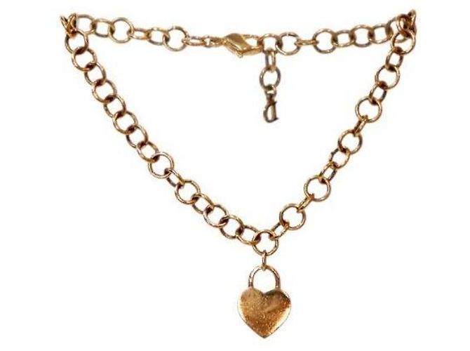 Dior Bracelet en or avec cadenas en forme de cœur - vue 2