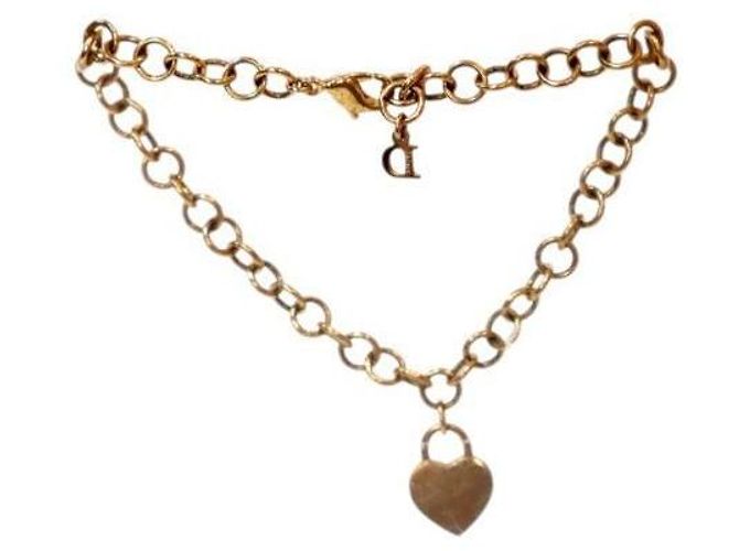 Dior Bracelet en or avec cadenas en forme de cœur - vue 4