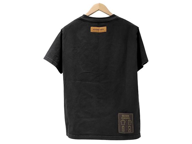 Louis Vuitton Kurzarm-T-Shirt Inside Out Schwarz - Ansicht 2
