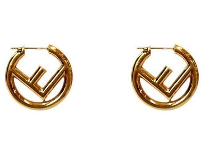 Fendi Pendientes de oro Dorado - vista 3