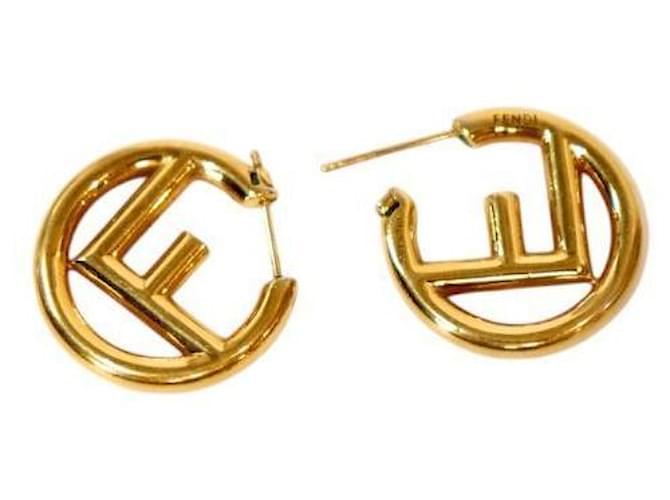 Fendi Pendientes de oro Dorado - vista 4