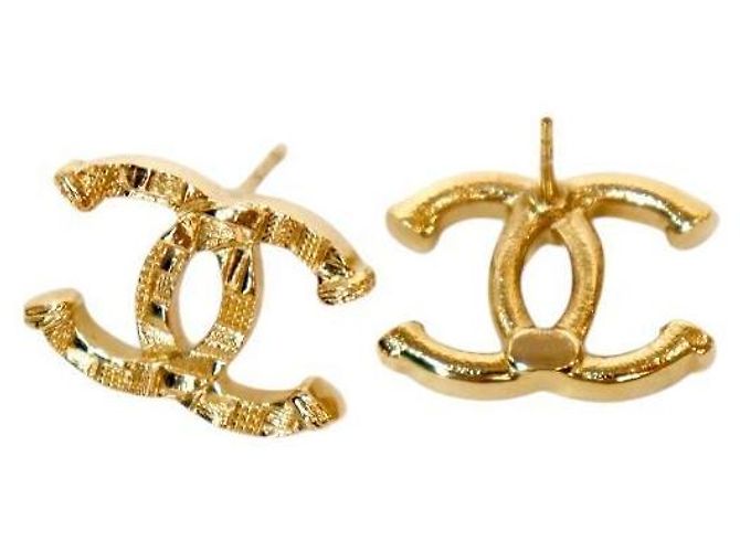 Chanel Orecchini d'oro - vista 4