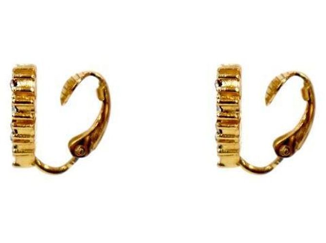 Oblique Dior Orecchini in oro obliquo a forma di cuore cubico - vista 2