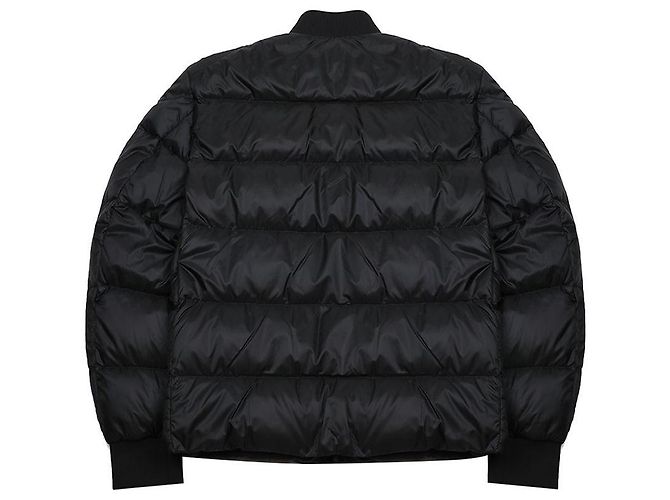 Moncler Bazena Short Down Jacket Black - view 4