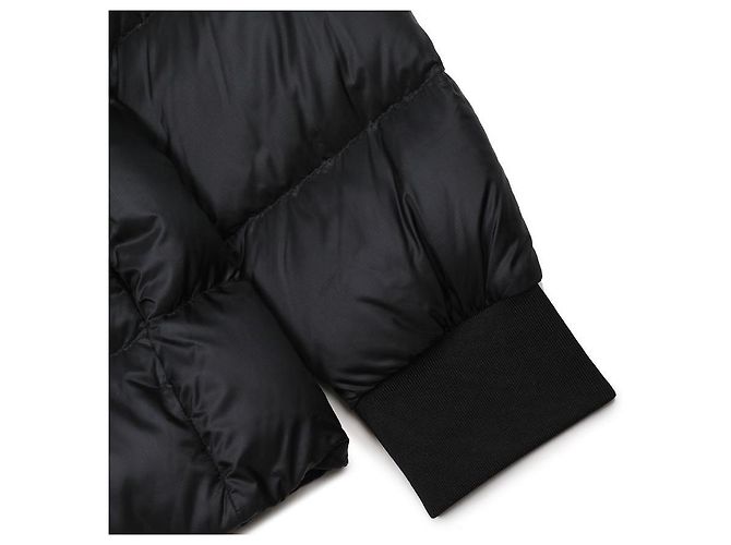 Moncler Bazena Short Down Jacket Black - view 7