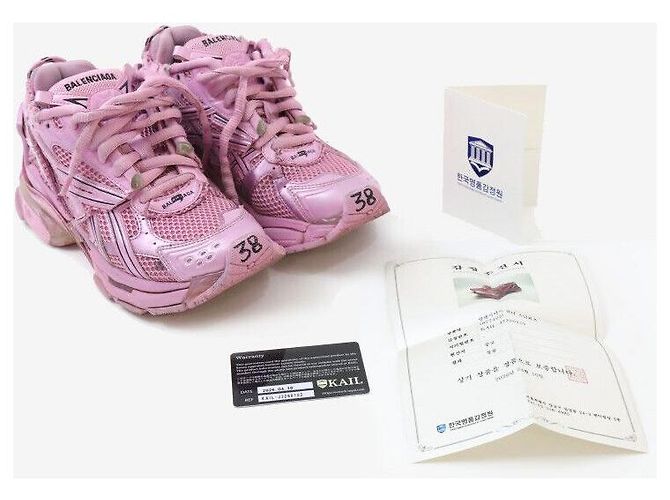 Balenciaga New Runner Rosa Taglia - vista 8