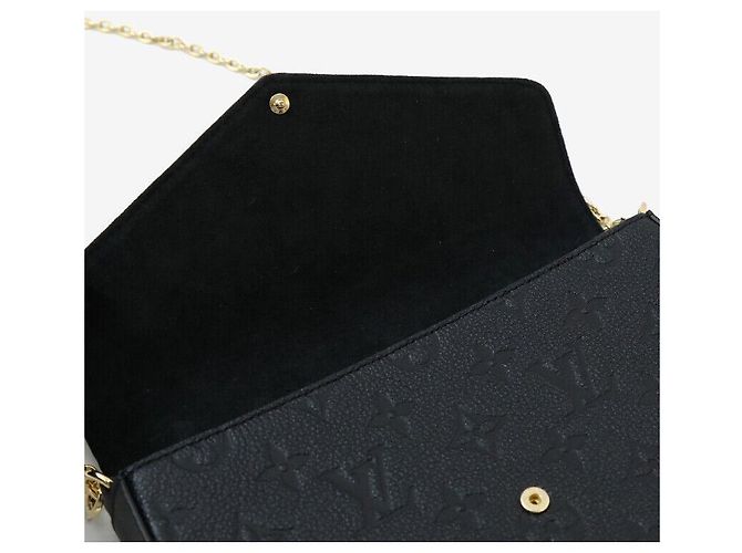 Louis Vuitton Pochette Felice Monogram Empreinte Nera a Spalla - vista 5