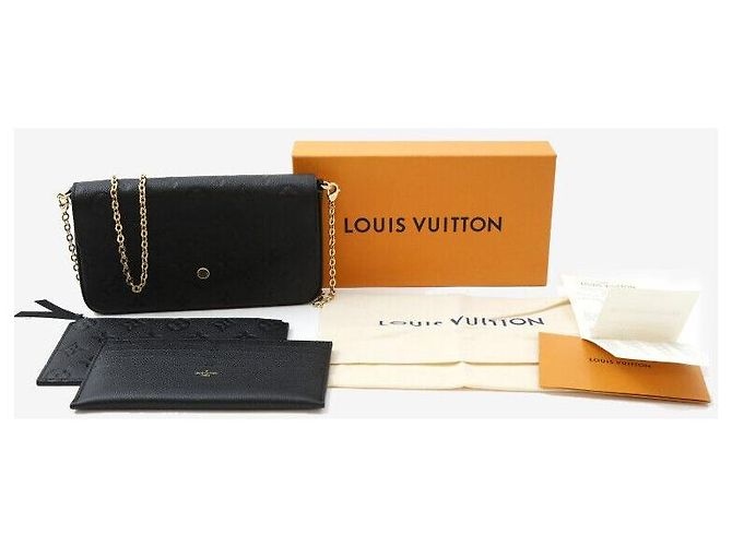 Louis Vuitton Pochette Felice Monogram Empreinte Nera a Spalla - vista 8