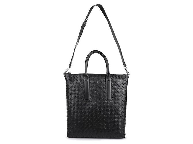 Bottega Veneta Grande Borsa Tote in Pelle Intrecciato - vista 5