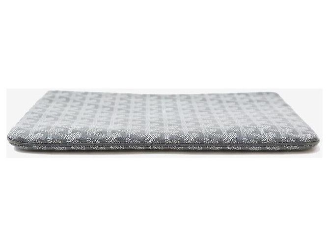Goyard Clutch Senat MM Grey Marrone - vista 4