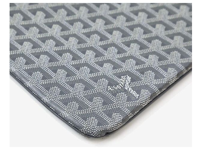 Goyard Clutch Senat MM Grey Marrone - vista 6