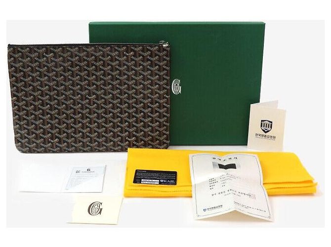 Goyard Clutch Sena MGM Nera Nero - vista 8