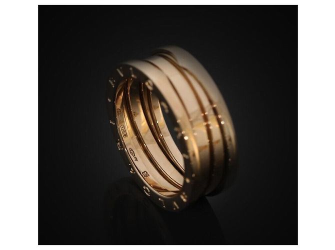 Bulgari Anello Bianco in Oro Rosa - vista 5