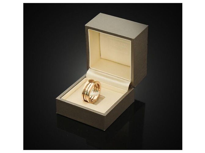 Bulgari Anello Bianco in Oro Rosa - vista 6