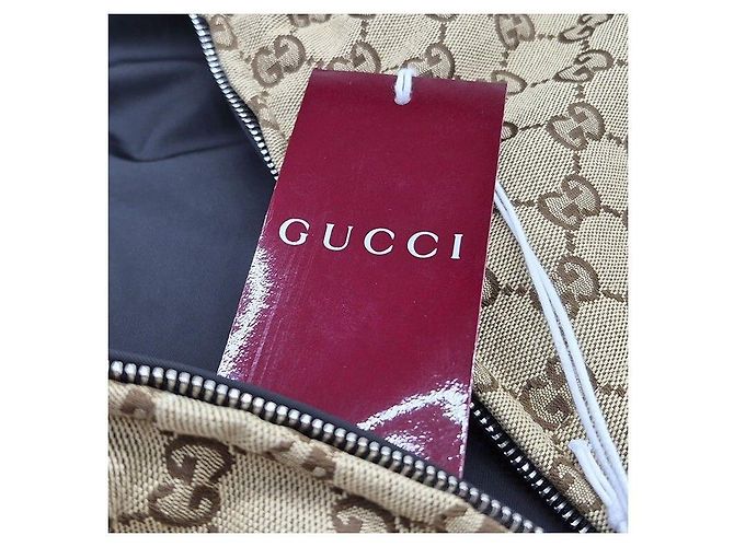Gucci Chaqueta acolchada con capucha reversible Castaño - vista 6