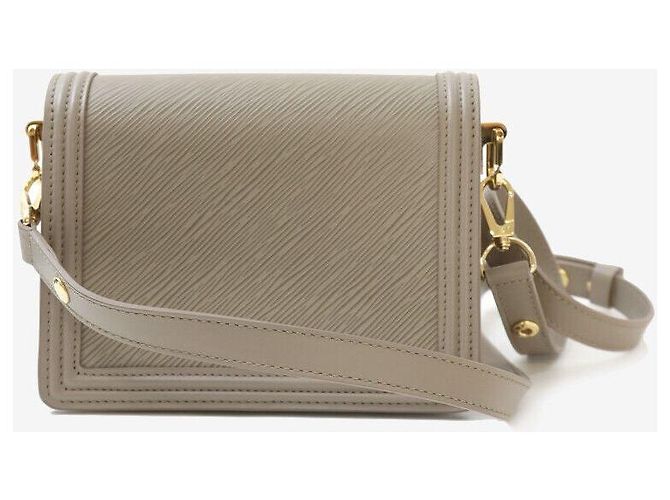 Louis Vuitton Borsa a tracolla Dolphin Mini Epi Grigio Beige Marrone - vista 3