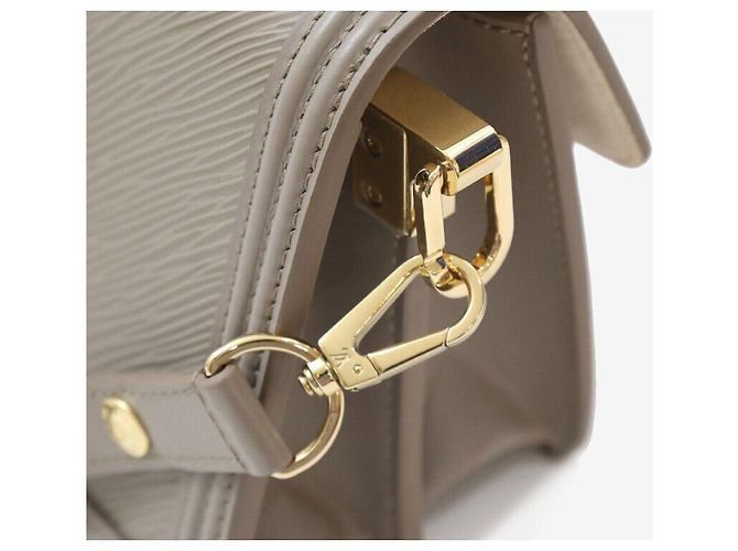 Louis Vuitton Borsa a tracolla Dolphin Mini Epi Grigio Beige Marrone - vista 6