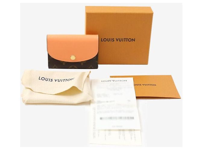 Louis Vuitton Rosalie Münzbörse Monogram Aprikose Kartenhalter - Ansicht 8
