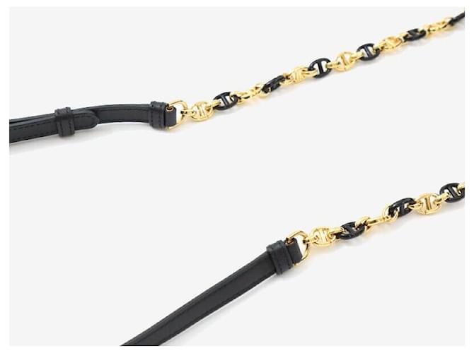 Dior Mini borsa a tracolla con hardware dorato Nero - vista 5