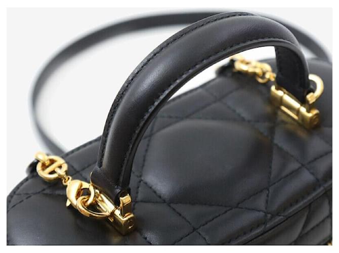 Dior Mini borsa a tracolla con hardware dorato Nero - vista 6