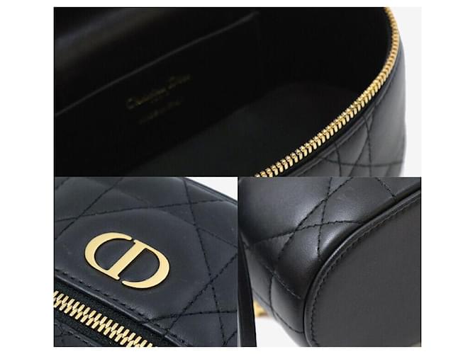 Dior Mini borsa a tracolla con hardware dorato Nero - vista 7