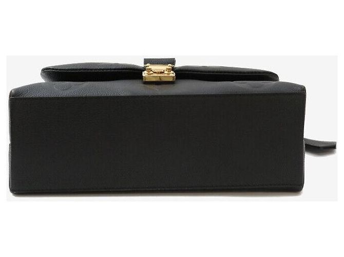 Louis Vuitton Borsa a tracolla Madeleine MM Monogram Empreinte Nera Nero - vista 4