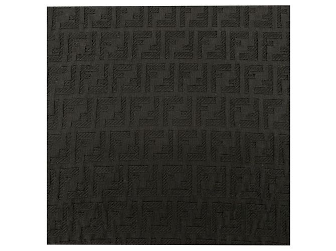 Fendi Malha de algodão com logo FF Preto - vista 9