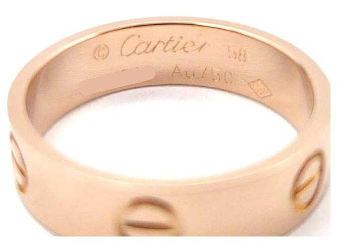 Cartier Anello Love Rosa - vista 6