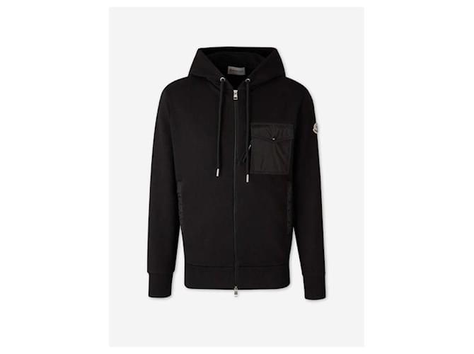 Moncler Patch Hoodie Schwarz - Ansicht 4