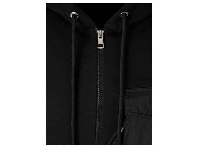Moncler Patch Hoodie Schwarz - Ansicht 6