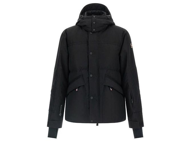 Moncler Cappuccio Elfin in laminato Gore-Tex Nero - vista 4