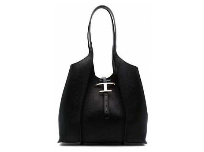 Tod's Borsa Shopper Timeless Piccola La Prima Nero - vista 3