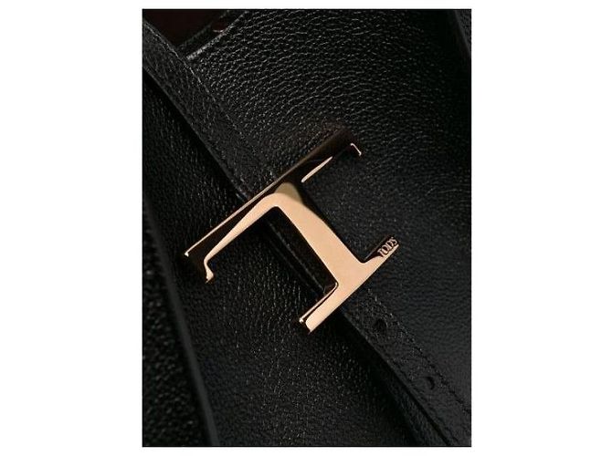 Tod's Borsa Shopper Timeless Piccola La Prima Nero - vista 6