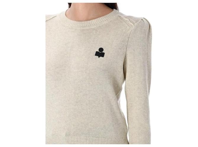 Isabel Marant Suéter de algodão Marrom - vista 6