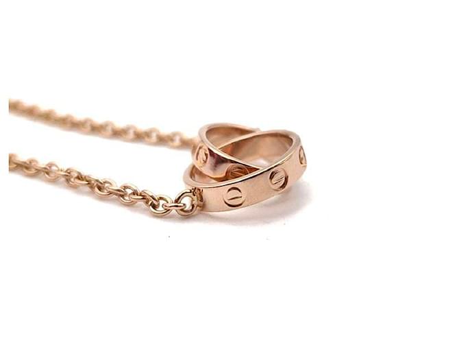 Cartier Bracciale Love Chain Rosa - vista 4