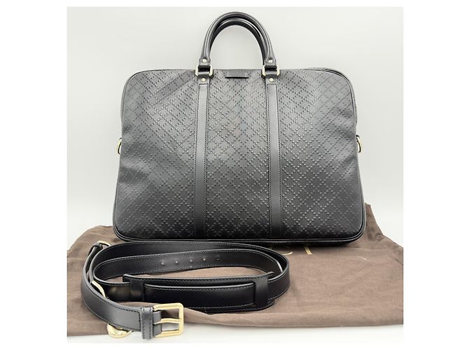 Gucci Mallette Imprimé Noir - vue 2