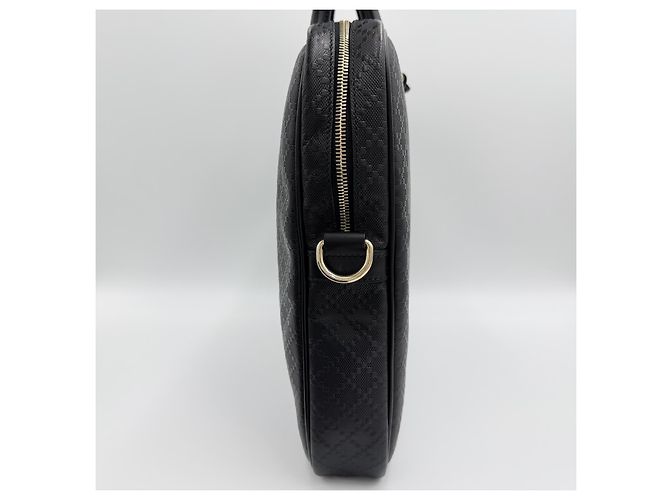 Gucci Mallette Imprimé Noir - vue 4