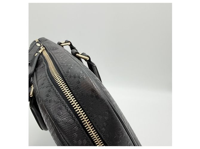 Gucci Mallette Imprimé Noir - vue 8