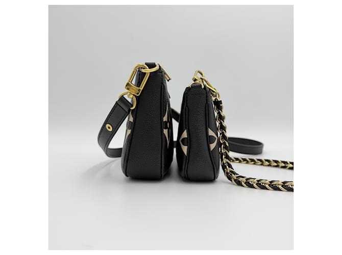Louis Vuitton Borsa a Spalla Multi Pochette Accessori Nero - vista 8