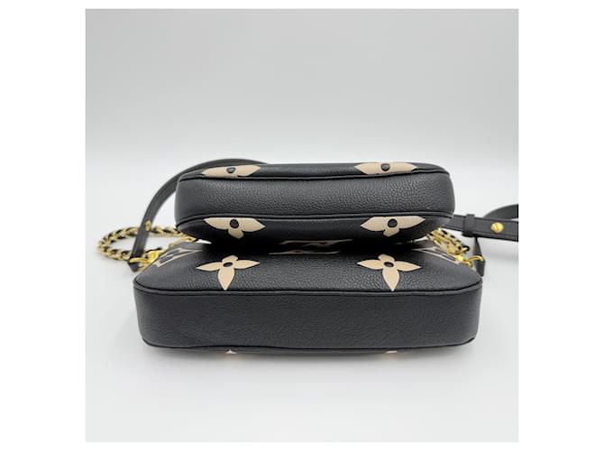 Louis Vuitton Borsa a Spalla Multi Pochette Accessori Nero - vista 9