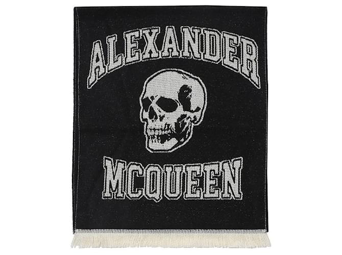 Alexander Mcqueen Bufanda La Prima Negro - vista 5