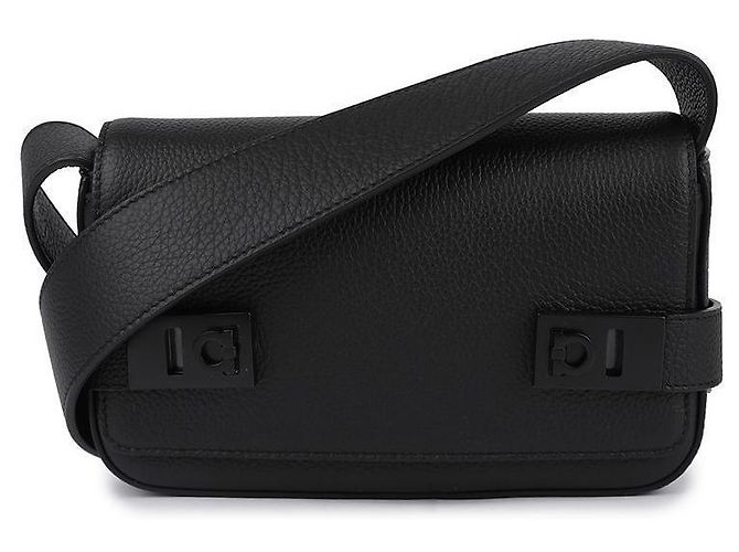 Salvatore Ferragamo Borsa a tracolla NERO - vista 3