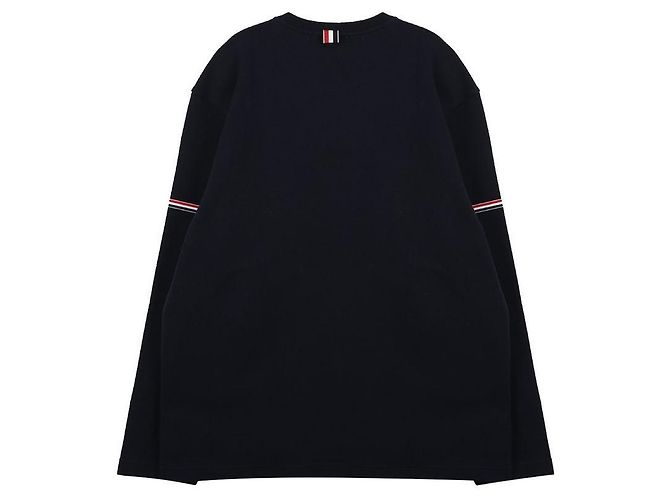 Thom Browne Rugby Baumwoll Rundhals T-Shirt - Ansicht 4