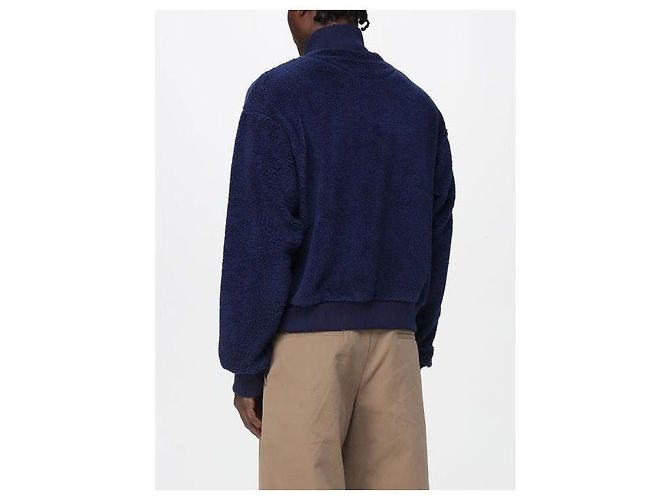 Bally Half Zip Sweater Blue - view 6